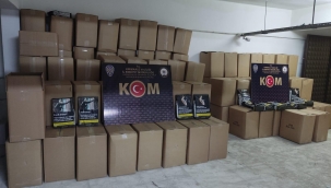Kırıkkale'de 1.2 ton kaçak tütün ele geçirildi