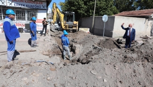 Kocasinan, yol yenilemeyle trafik akışına konfor kazandırıyor