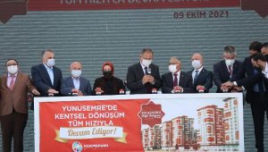 Kocasinan'da 2'nci etap konutların tanıtımı yapıldı