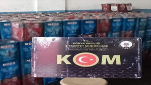 Konya'da iş yerinde 5 bin 930 litre kaçak akaryakıt ele geçirildi