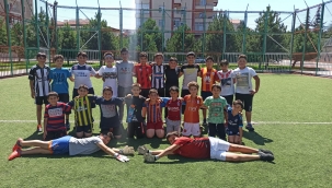 Melikgazi Futbol Okulu'nun öğrencileri kapanış turnuvası yapacak