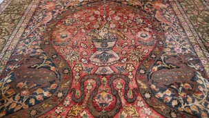 Müşterisinin yıkamaya getirdiği halı servet değerinde çıktı