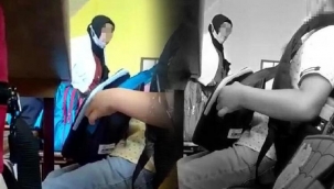 Okuldaki skandal görüntüler tepki çekmişti! Öğretmen için karar verildi