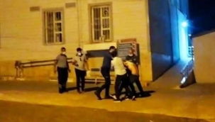 Sağlık kontrolünde kaçan hükümlüyü vatandaşlar yakaladı