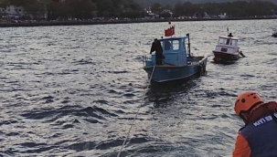 Sarıyer açıklarında arıza yapan 2 tekne kurtarıldı