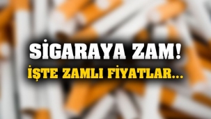 Sigara fiyatları zamlandı! İşte güncel yeni sigara fiyatları