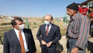 Sivas'ta yanan ev kullanılamaz hale geldi 