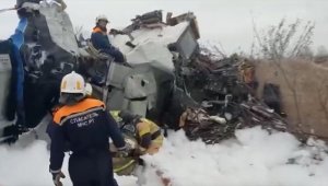 Tataristan'da paraşütçü taşıyan uçağın düşmesi sonucu 16 kişi hayatını kaybetti