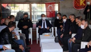 Vali Günaydın'dan Kayserispor Kapalı Kale Taraftarlar Derneğine ziyaret