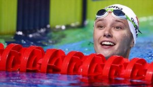 Viktoria Zeynep Güneş, Dünya Yüzme Kupası'nda bronz madalya kazandı