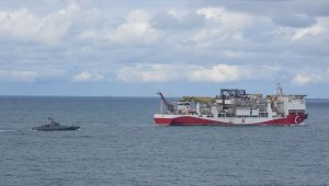 Yavuz sondaj gemisi Filyos Limanı'na ulaştı