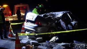 Yozgat'ta iki otomobil çarpıştı: 1 ölü, 6 yaralı