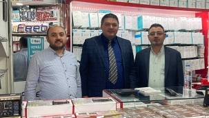 YRP İl Başkanı Narin'den MOBİSAD İl Temsilcisi Özükanar'a ziyaret 