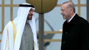 Abu Dabi Veliaht Prensi Bin Zayid'den Cumhurbaşkanı Erdoğan'a teşekkür telgrafı