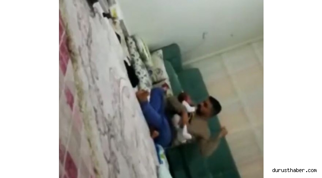 Ağlayan 3 aylık bebeğini döven baba tutuklandı