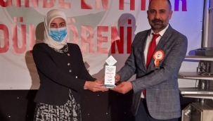 Alim Işık'a 'mesleki' ödül