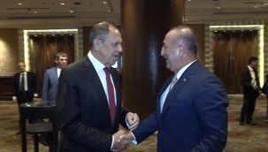 Bakan Çavuşoğlu, Rus mevkidaşı Lavrov ile görüştü