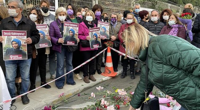 Başak Cengiz için Ataşehir'de anma töreni