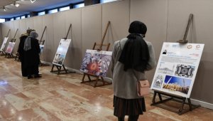 Başkentte "Genç Mimarlar Vakıf ve Külliyelerimizi Tanıyor" projesi kapsamında sergi açıldı