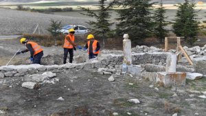 Başkentteki tarihi çeşme ve türbeler için restorasyon çalışması başlatıldı