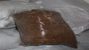 Beypazarı Emniyet Müdürlüğü ekipleri 120 kilogram kaçak tütüne el koydu 