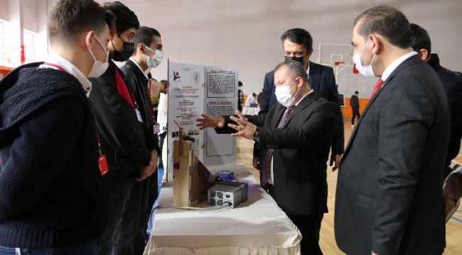 Bursa Yıldırım'da Mimar Sinanlı öğrencilerin 'bilim' coşkusu