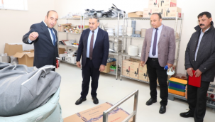 Cabbar Başkandan aşçılık programına ziyaret 