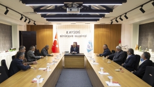 Çatakdere muhtarı ve sakinlerinden Başkan Büyükkılıç'a 