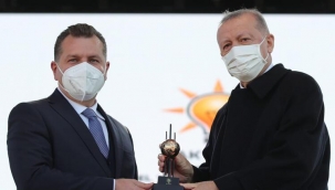 Cumhurbaşkanı Erdoğan'dan Balıkesir’e 2'nci ödül