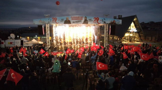 Cumhuriyet Bayramı'na Talas damga vurdu