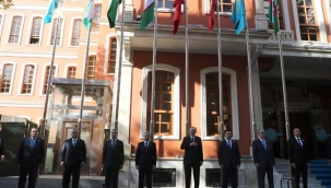 Erdoğan, Sultanahmet'te Türk Konseyi Genel Sekreterliği binasının açılışını yaptı