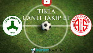 Giresunspor - Antalyaspor | CANLI İZLE