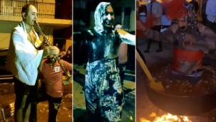 Görenler şaşkına döndü! Biri traktör çekti, diğeri kazanda kaynatıldı