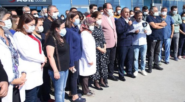 Hasta yakını, hemşire ve güvenlik görevlisine saldırdı! Hastane çalışanları ayaklandı