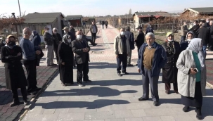 Hobi bahçesi sakinleri çıkmak istemiyor 