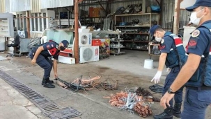 İnşaat malzemesi hırsızları tutuklandı