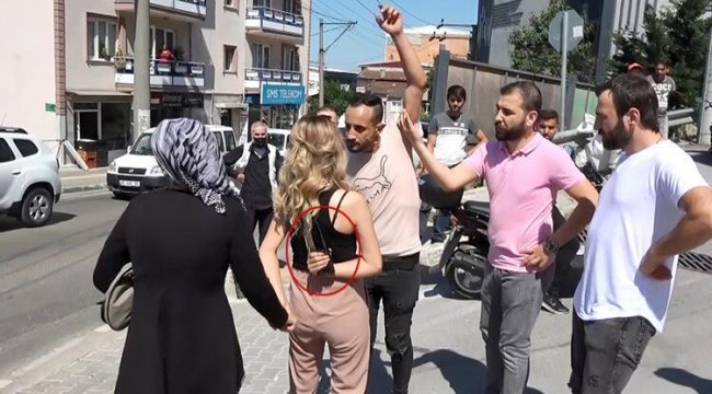 Kaçırmaya çalışırken DHA muhabirleri elinden bıçağı almıştı! Kendini böyle savundu
