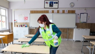 Kayseri Talas'ta temizlik tam gaz