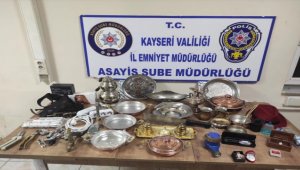 Kayseri'de hırsızlık operasyonunda 6 şüpheli yakalandı