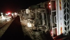 Kayseri'de kamyonet devrildi: 3'ü çocuk 6 kişi yaralandı