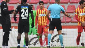Kayserispor'un genç futbolcusu Mehmet Eray, hazırlık maçında göz doldurdu