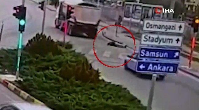 Kırıkkale'de yürek yakan ölüm! Dengesini kaybeden adam, başını kamyona çarptı