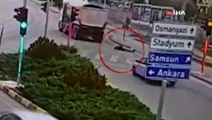 Kırıkkale'de yürek yakan ölüm! Dengesini kaybeden adam, başını kamyona çarptı