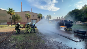 Kocaeli İtfaiyesi adeta bir okul oldu 