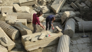 Magnesia'daki kazılarda Zeus Tapınağı ortaya çıkarıldı