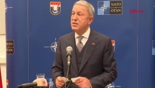 Milli Savunma Bakanı Hulusi Akar'dan NATO mesajı: Türkiye ne gerekiyorsa yapmaktadır