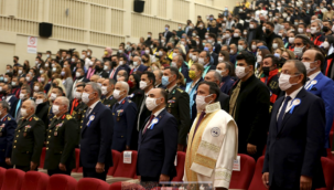 Milli Savunma Bakanı Hulusi Akar, ERÜ’nün 2021-2022 Akademik Yıl Açılış Törenine Katıldı