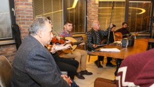 Müziğe gönül verenler fasılda buluştu