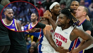 NBA'de inanılmaz olay! LeBron James'in özrünü kabul etmedi, kanlar içinde...
