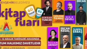 Nevşehir Kitap Fuarı, 3 Aralık'ta başlıyor